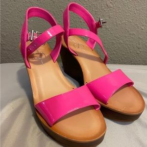 Jessica Simpson Miercen Wedge Sandals Size 10M